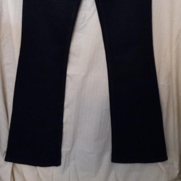 Karma Jeans.  Dark Wash, skinny flare, size 6.  Like new. - Picture 2 of 6